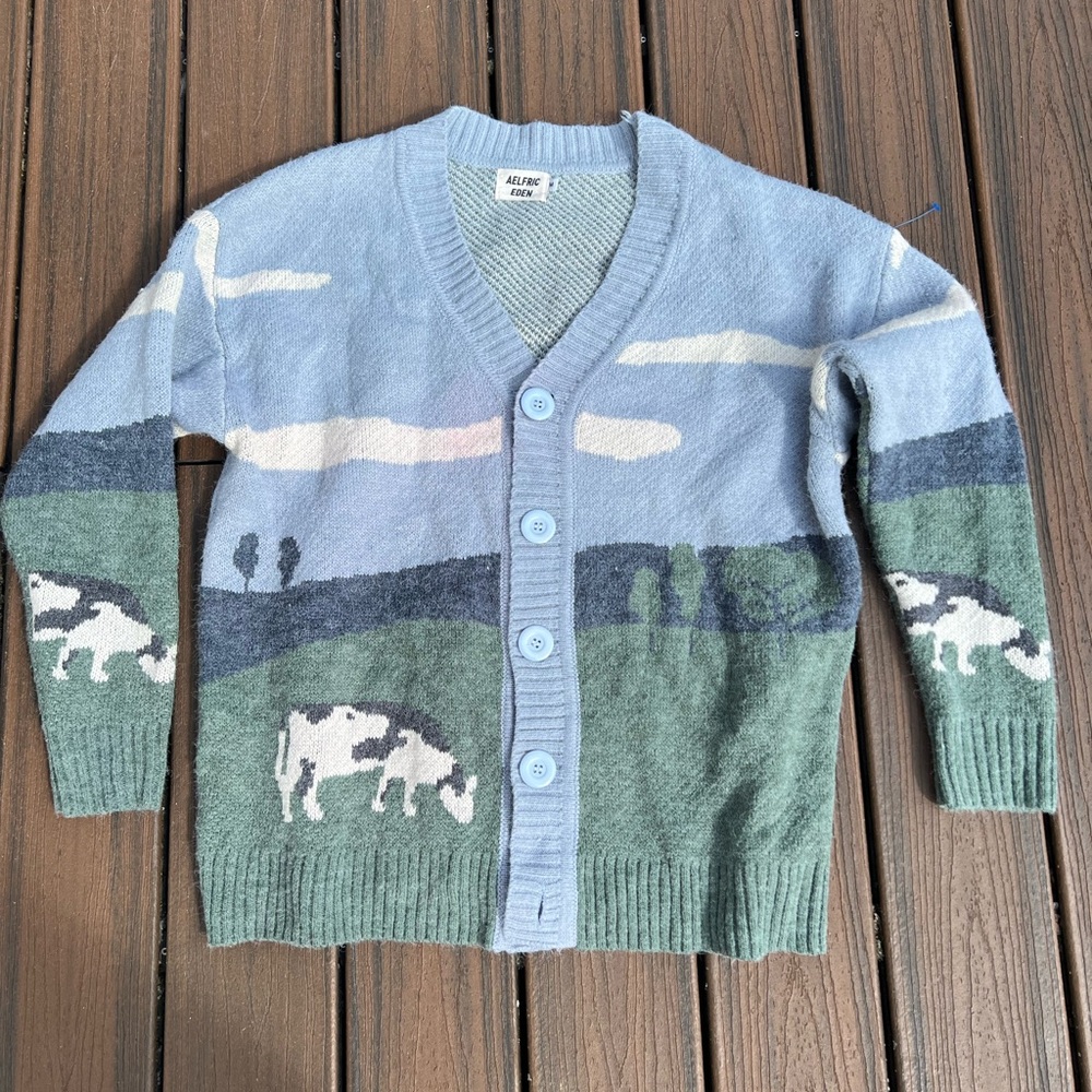 Aelfric Eden Cow Cardigan